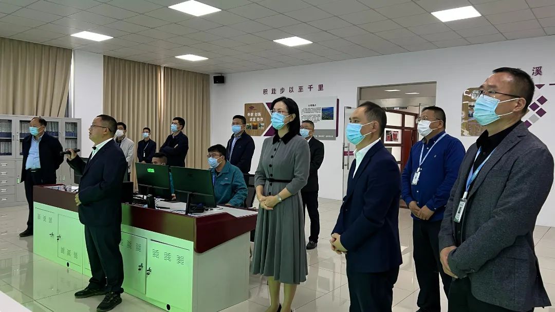 象山县县长李晓东一行到象山合资公司开展调研指导工作