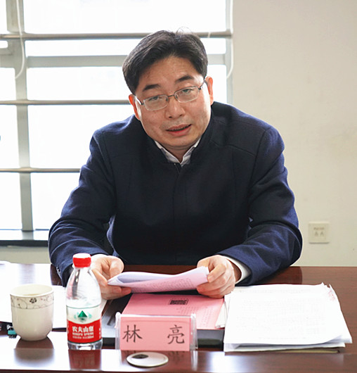 林亮来大阳城集团宣讲党的十九届六中全会精神